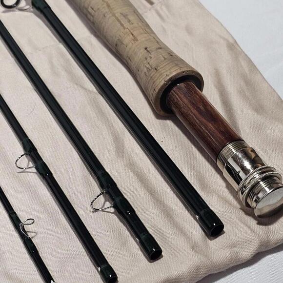 HARDY Gem Smuggler #4 7ft 9inch 5 Piece Fly Fishing Rod Made In England - Picture 13 of 15